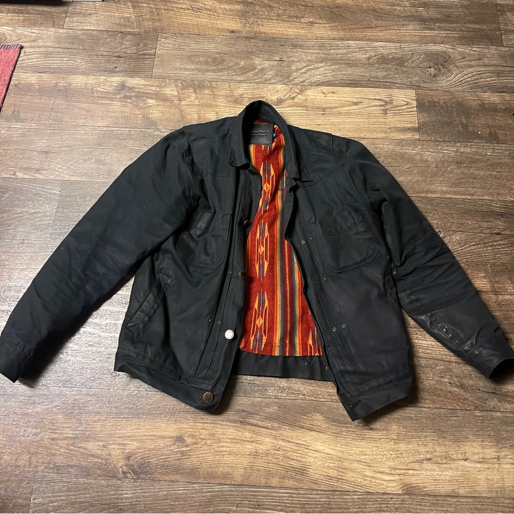 Freenote cloth waxed canvas Riders Jacket Men’s Medium